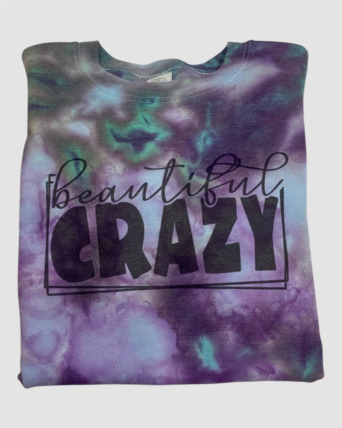 Beautiful Crazy Tie-Dye Sweatshirt