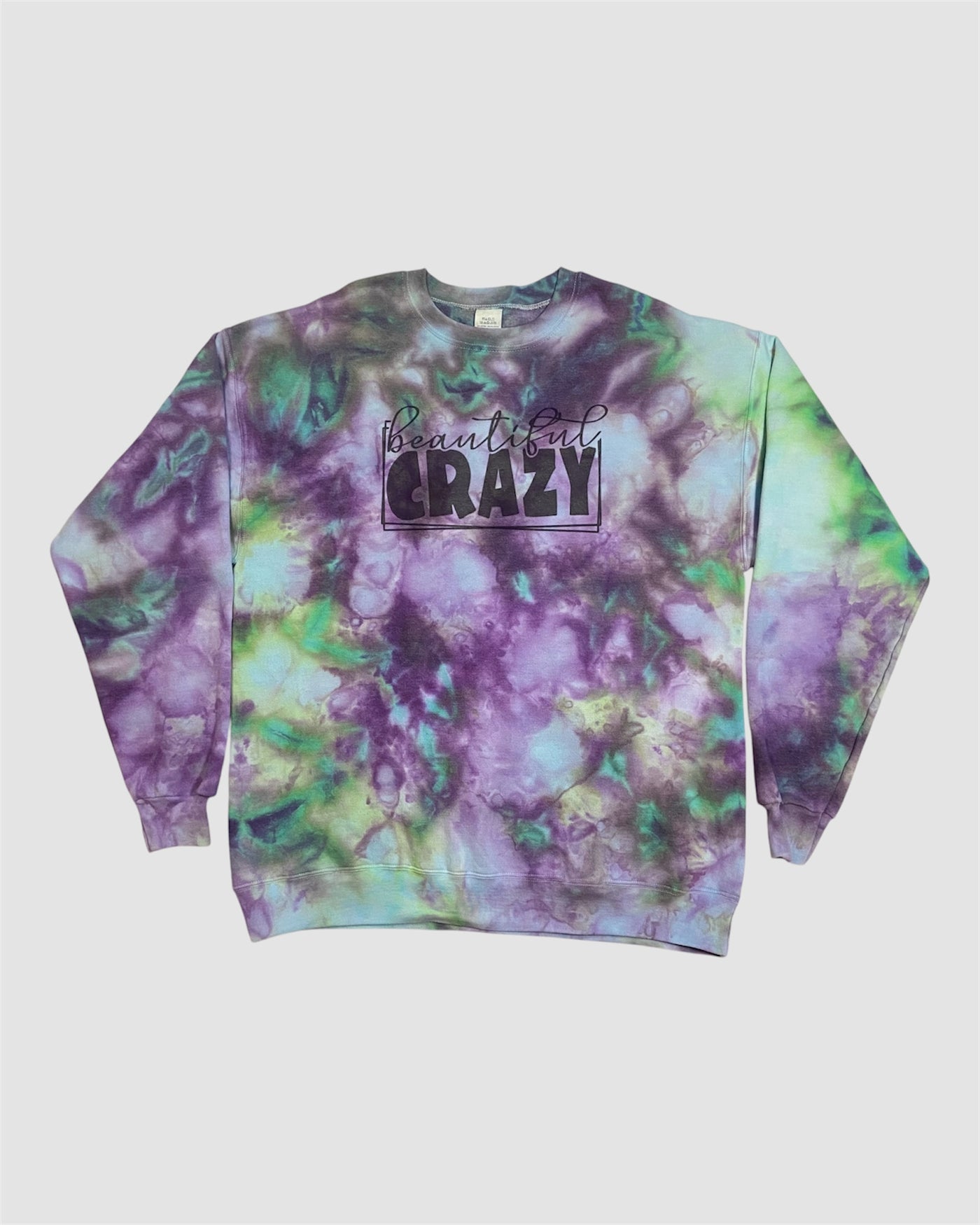 Beautiful Crazy Tie-Dye Sweatshirt